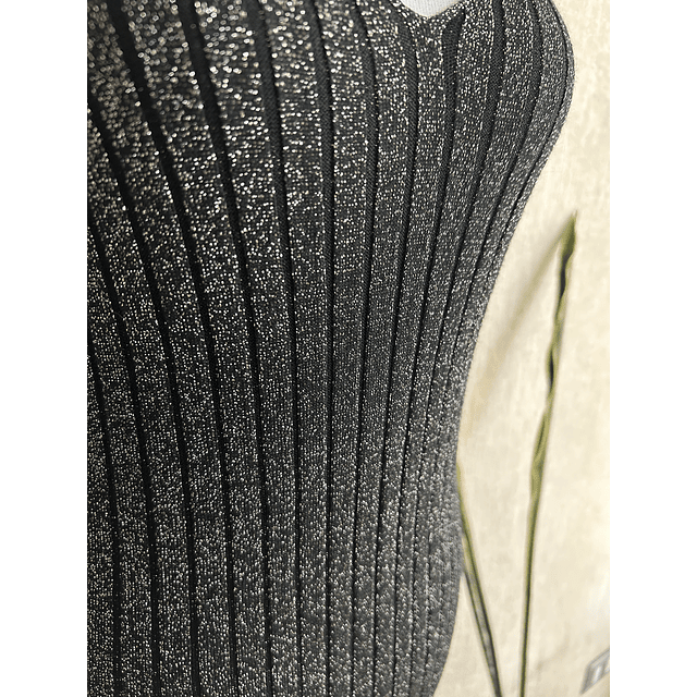 Vestido lanilla Acapulco negro 