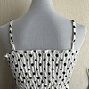 Crop polka dots