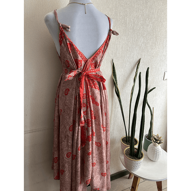 Vestido Paris rosa 