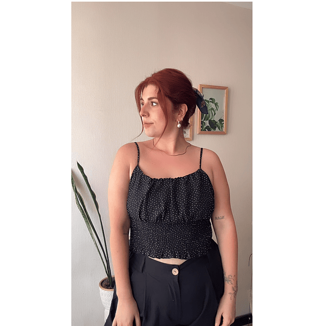 Crop polka dots Mitsuri 