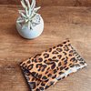 Monedero color Leopardo Habano