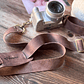 Strap de cuero para cámara fotográfica ETM color Chocolate - Miniatura 2