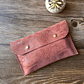 Estuche de cuero color Matuasto Rosa L - Miniatura 3
