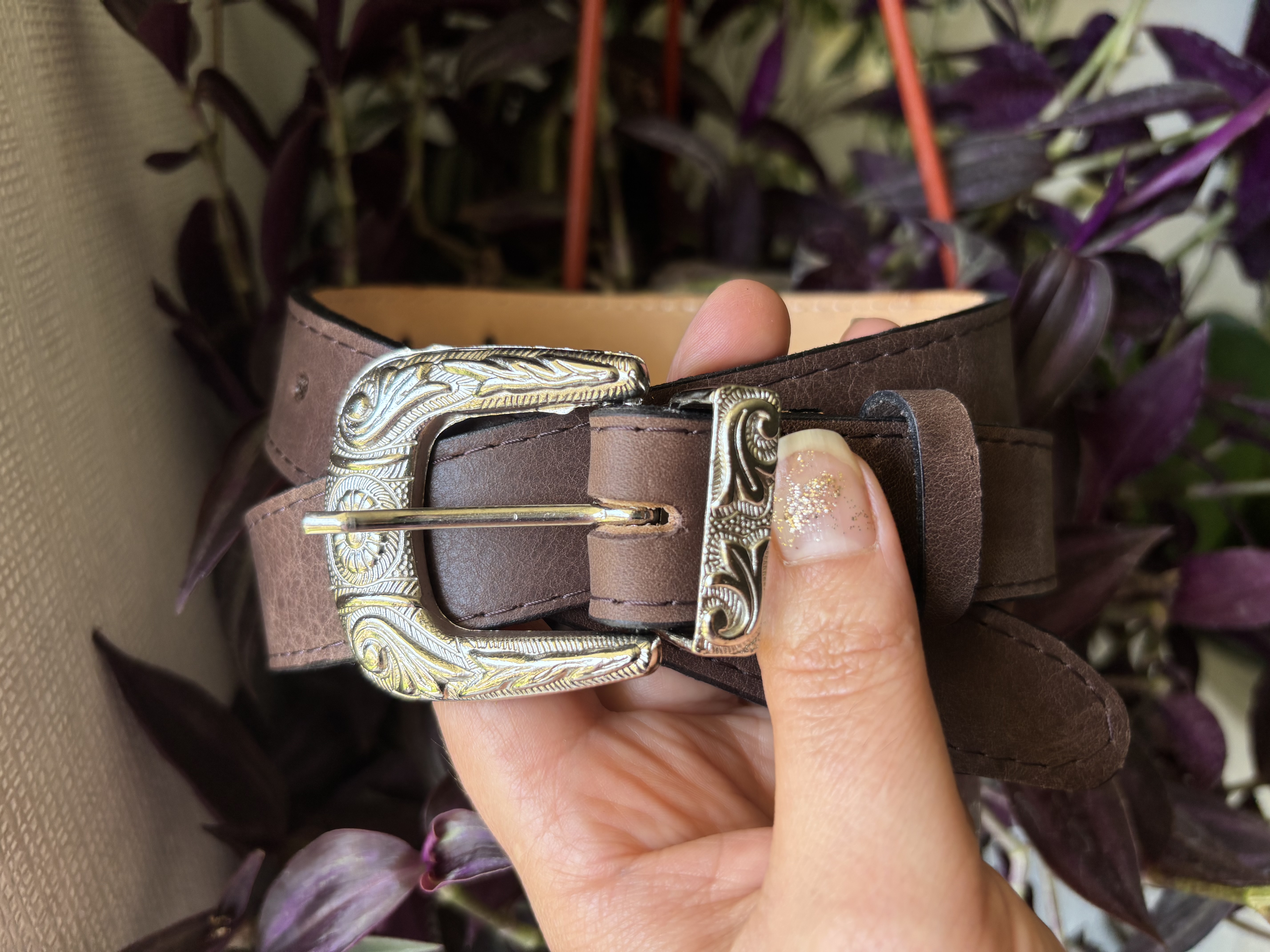 Cinturón de cuero Copihue 6