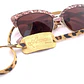 Strap de cuero para lentes color Leopardo Trigo - Miniatura 5