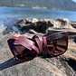 Strap de cuero para lentes color Guinda - Miniatura 4