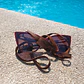 Strap de cuero para lentes color Chocolate - Miniatura 4