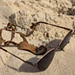 Strap de cuero para lentes color Leopardo Taupe - Miniatura 1