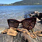 Strap de cuero para lentes color Leopardo Taupe - Miniatura 9