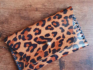 Monedero color Leopardo Habano