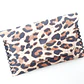 Monedero de cuero color Leopardo blanco - Miniatura 2