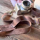 Strap de cuero para cámara fotográfica ETM color Chocolate - Miniatura 2