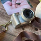 Strap de cuero para cámara fotográfica ETM color Chocolate - Miniatura 3
