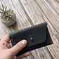 Monedero de cuero Amau color Negro - Miniatura 2