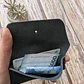 Monedero de cuero Amau color Negro - Miniatura 4