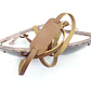 Strap para lentes cuero color Caramelo - Miniatura 3