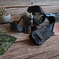 Correa de cuero para cámara fotográfica ETM color Leopardo Negro - Miniatura 2