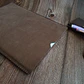 Funda de cuero para notebook de 13