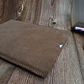 Funda de cuero para notebook de 13