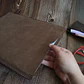 Funda de cuero para notebook de 13
