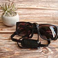 Correa de cuero para lentes color Leopardo Negro - Miniatura 2