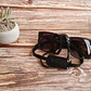Correa de cuero para lentes color Leopardo Negro - Miniatura 6