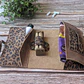 Tabaquera de cuero color Leopardo Camel - Miniatura 2
