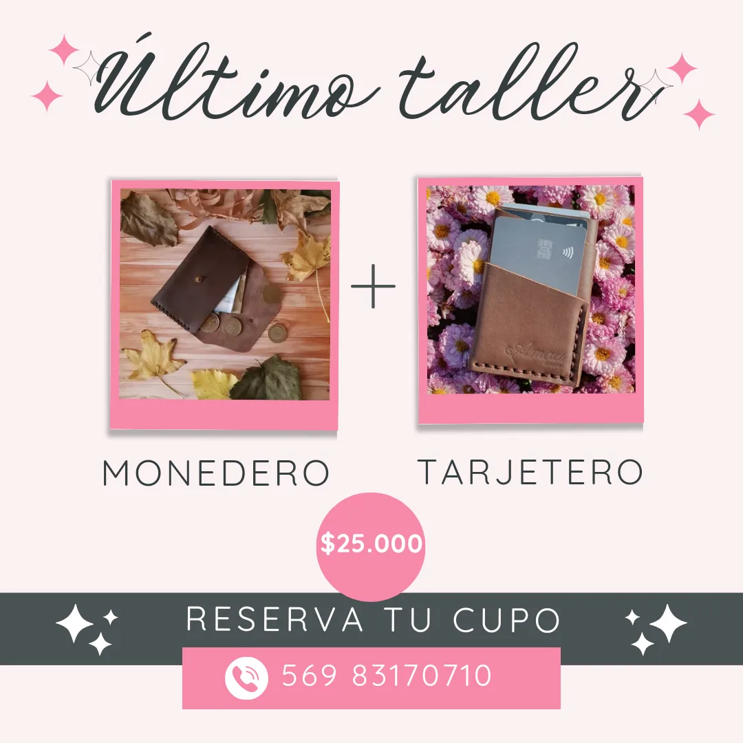 Taller de talabarteria + kit de inicio 1