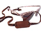 Correa de cuero para lentes colo Leopardo Roble - Miniatura 2