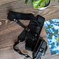 Correa para cámara fotográfica ETC cuero Leopardo Negro - Miniatura 2