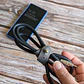 Organizador de cables color Gris - Miniatura 3