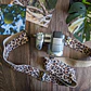 Strap para cámara fotográfica ETM color Leopardo blanco - Miniatura 4