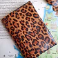 Funda pasaporte de cuero color Leopardo - Miniatura 2