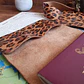 Funda pasaporte de cuero color Leopardo - Miniatura 4