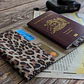 Portapasaporte color Leopardo blanco  - Miniatura 6