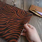 Funda de cuero para notebook de 13