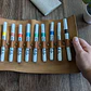 Estuche de cuero roll-on 9 compartimientos color Italiano - Miniatura 9