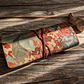 Estuche de cuero roll-on con 9 compartimientos Flores - Miniatura 8