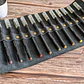 Estuche de cuero roll-on 12 compartimientos Negro - Miniatura 9