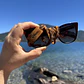 Correa de cuero para lentes ópticos o de sol  color Leopardo Tabaco - Miniatura 1