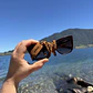 Correa de cuero para lentes ópticos o de sol  color Leopardo Tabaco - Miniatura 16