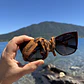 Correa de cuero para lentes ópticos o de sol  color Leopardo Tabaco - Miniatura 13