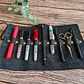 Estuche para 9 lápices roll-on color Negro - Miniatura 14
