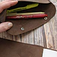 Estuche de cuero De color Chocolate  - Miniatura 2