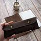 Estuche de cuero De color Chocolate  - Miniatura 3