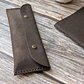 Estuche de cuero De color Chocolate  - Miniatura 6