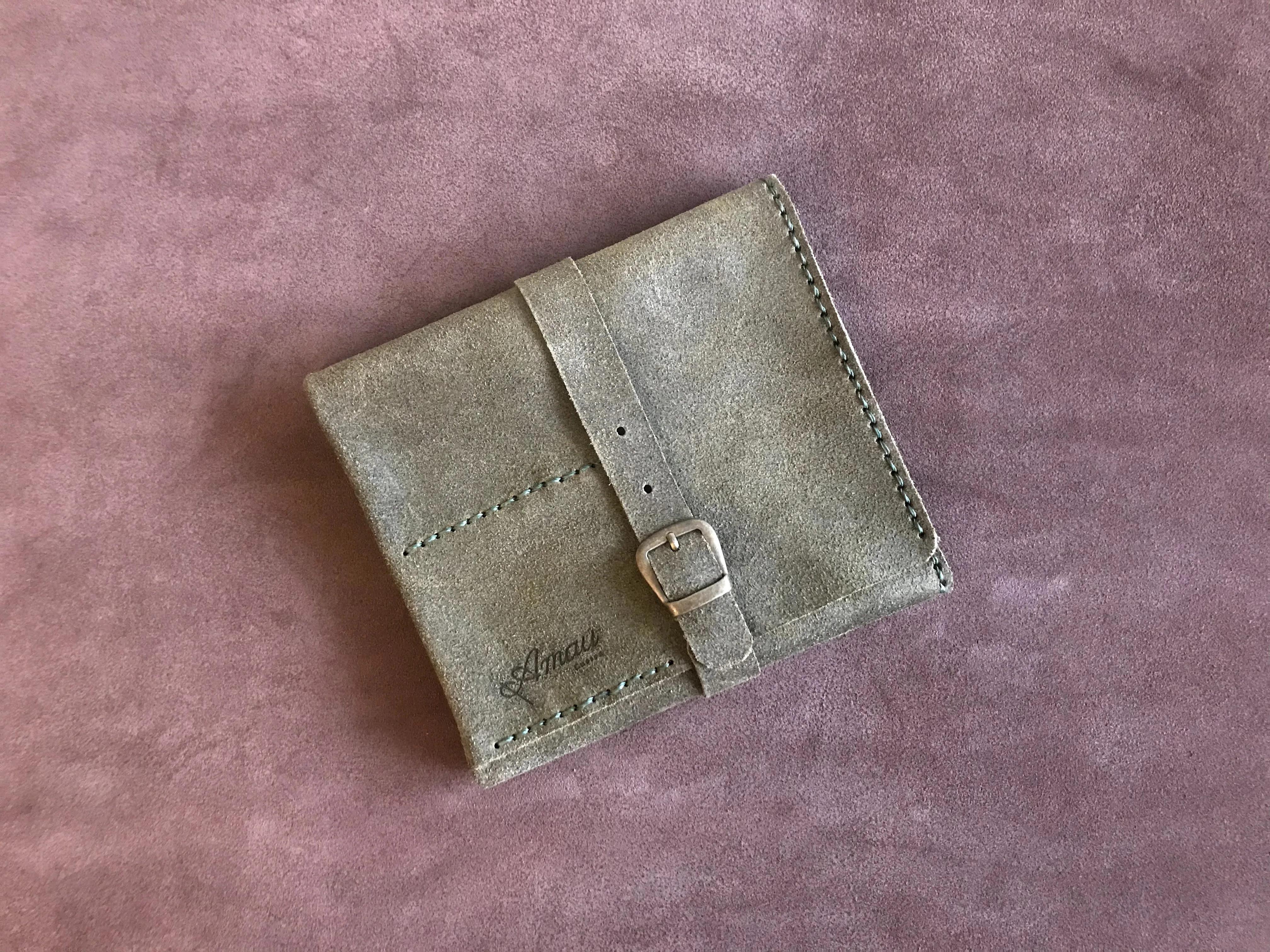 Organizador de cuero para relojes  1