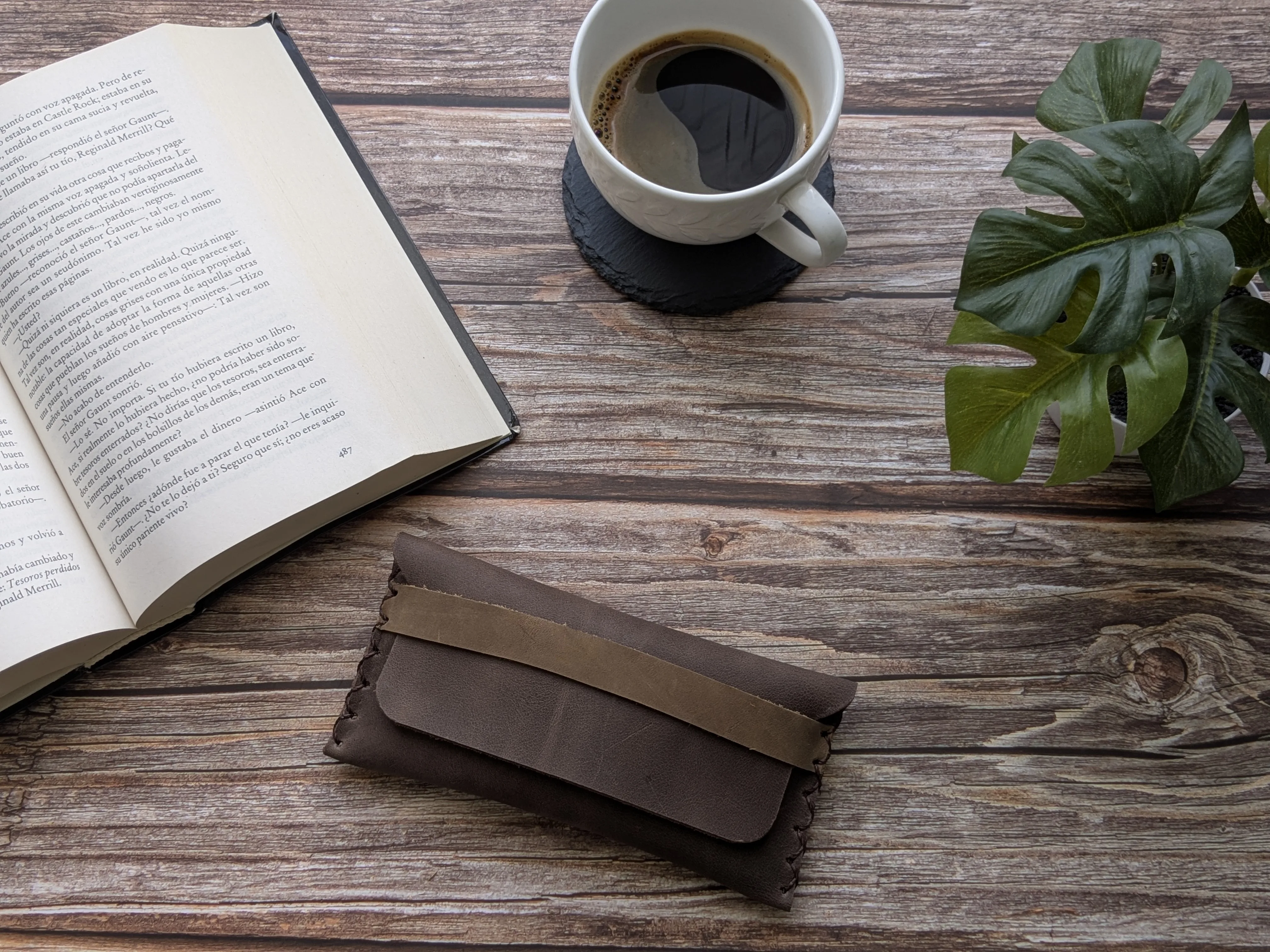 Funda para anteojos ópticos Café con Leche 7