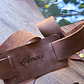 Correa de cuero para cámara fotográfica ETC color Chocolate - Miniatura 7