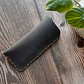 Funda de cuero para lentes ópticos color Café Moro - Miniatura 1